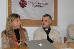 Don Soddu con Giusi Nicolini, sindaco di Lampedusa